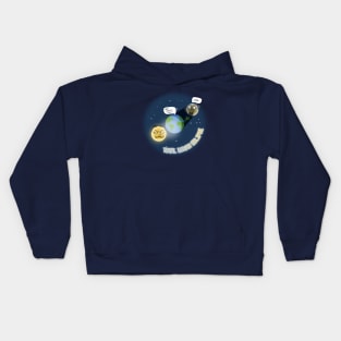 Total lunar eclipse Kids Hoodie